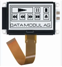 BATRON BTHQ 128064AVE-FETF-06-LEDWHITE-COG 128x64 B&W Dot Matrix LCD Module *NEW