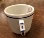 VINTAGE LIMOGES FRANCE EN PLEIN CIEL PORCELAIN CUP SAUCER RARE EIFEL TOWER — photo 6