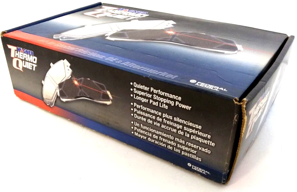 Pastillas de freno delanteras Wagner TQ MX781A para 96 98 BMW 318i 01 06 BMW 325Ci y más Foto 4 de 4