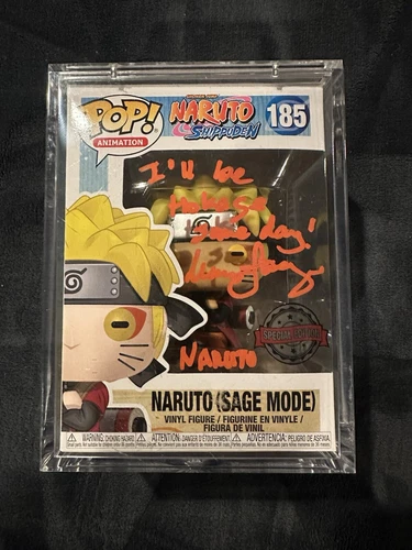 Funko Pop Animation Naruto Sage Mode #185 Shippuden Collectible Figure with Case