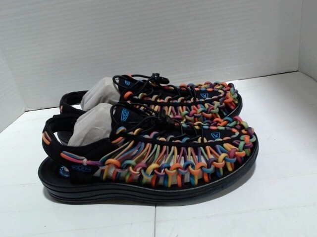 Usati come nuovi_Sandali donna Keen Uneek classici due corde o_Tie Dye originali_taglia 8