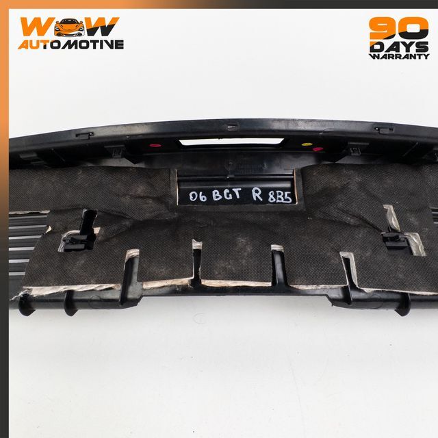 04-13 BENTLEY CONTINENTAL GT GT GATE TRUNK LOCK COVER SILL SCUFF PANEL TRIM OEM