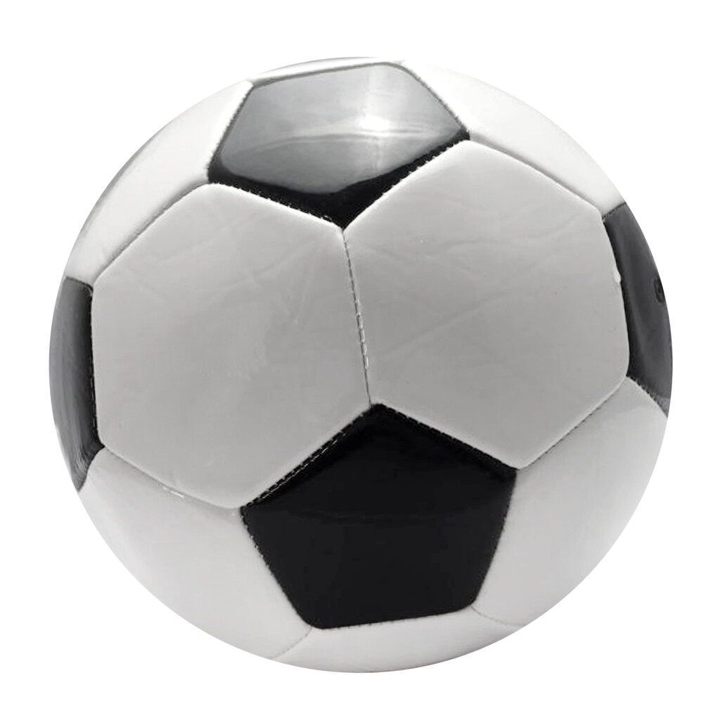 High Quality Classic Black White Standard Soccer Ball Size 4 Indoor