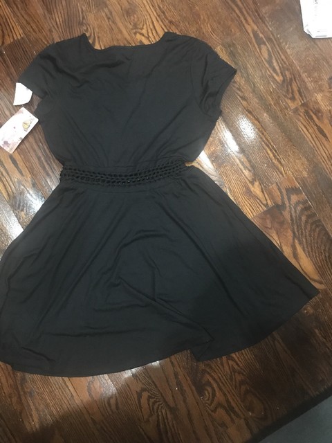 kohls black dress