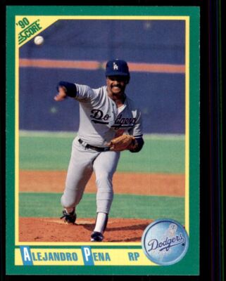 1990 Score Alejandro Pena Baseball Cards #39