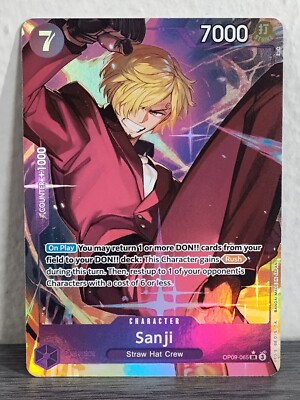 ONE PIECE English OP09 Emperors In The New World Sanji 065 Alt Art