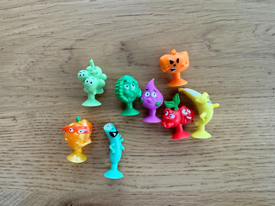 LIDL Stiekeez Obst Gemüse 2018 Figuren Sammelfiguren Gurke Paprika Banane Kirsch