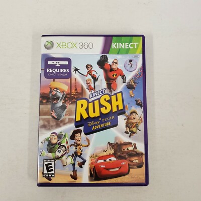Kinect Rush: A Disney Pixar Adventure (Microsoft Xbox 360, 2012)