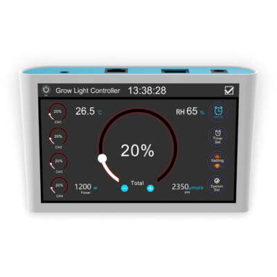 RJ 14 BT Smart Controller for Phlizon 640W 800W 1000W LED Grow Light Controller 