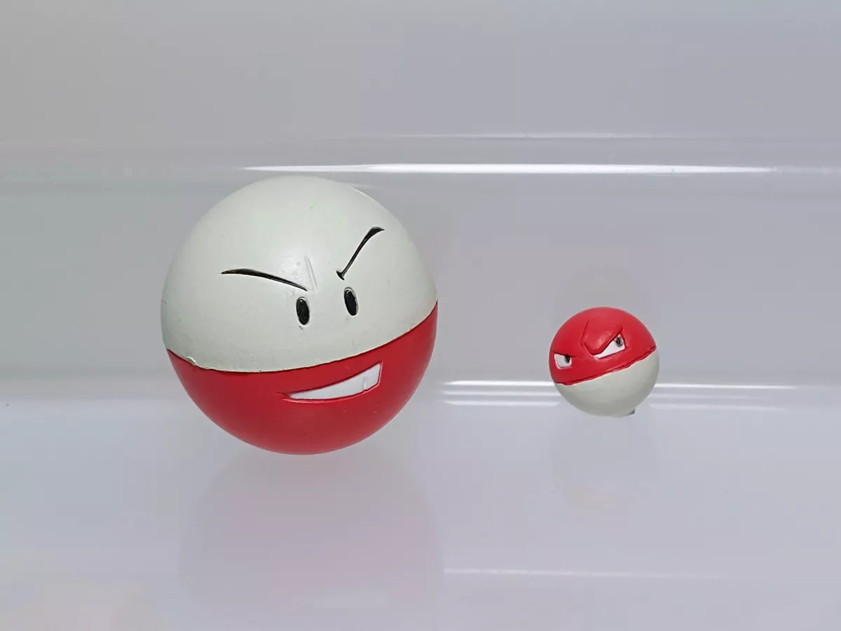 Electrode Voltorb Pokemon Zukan 1/40 Scale Figure Tomy 2004 Japan J05  0.4-1.2in