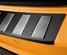 für NISSAN X-TRAIL T32 2014-2016 LADEKANTENSCHUTZ EDELSTAHL TR Satin Black&W