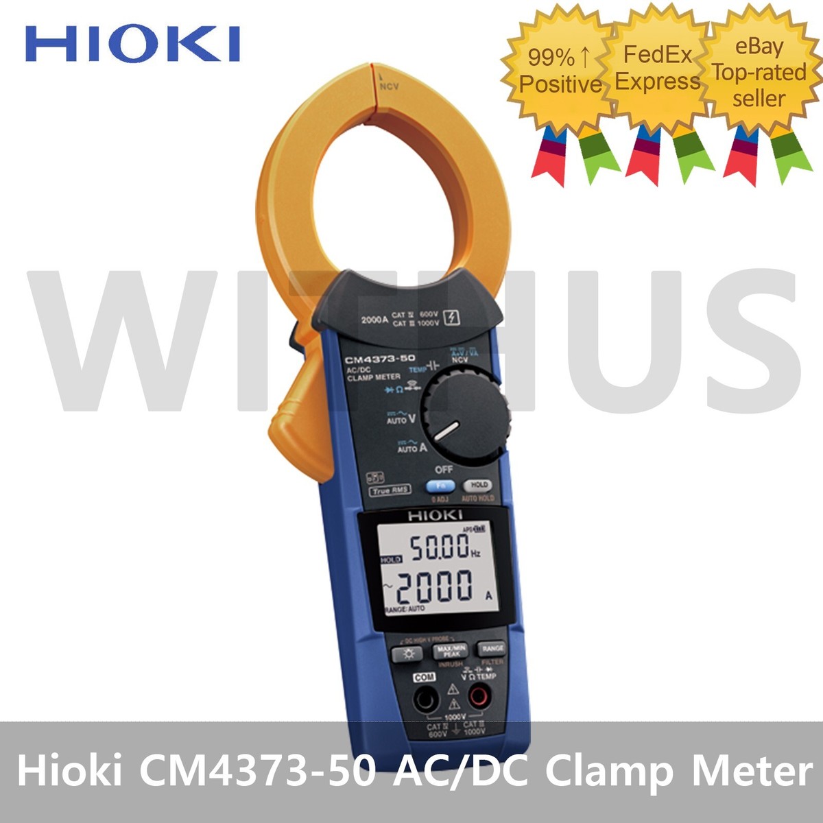 Hioki CM4373-50 AC/DC Clamp Meter Tracking_
