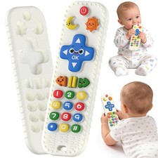 Baby Teething Toys Silicone Baby Remote Teether Over 3 Months