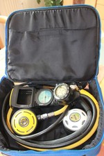 Lungenautomat/Octopus/Finni/Kompas und Tasche