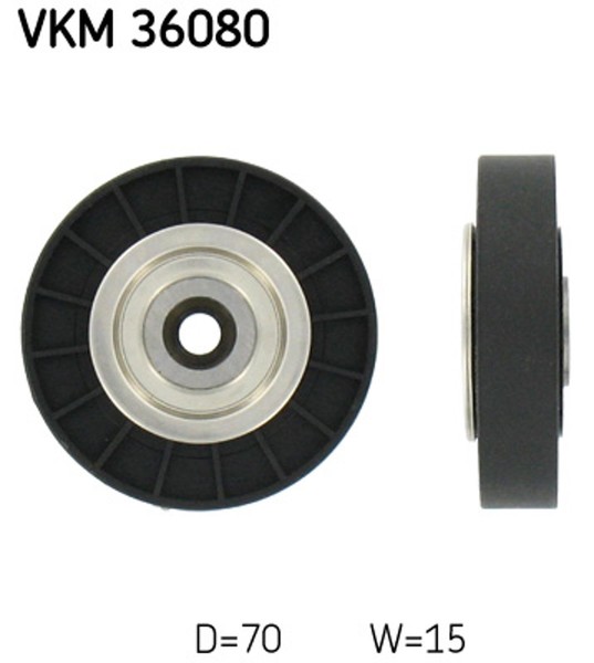 Umlenk-/FüHrungsrolle Keilrippenriemen SKF VKM 36080 FüR KC0 Clio Renault Kangoo-image