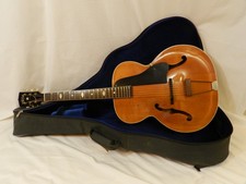 1940's VEGA C-56 Archtop Acoustic Guitar Solid Carved Spruce Top Original Hdwr