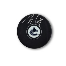 Nikita Zadorov Autographed Vancouver Canucks Hockey Puck