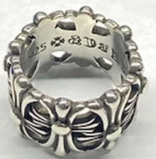 Chrome Hearts Style (imitation) Ring Size 9
