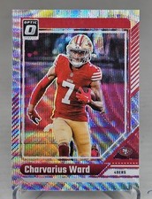 2024 Donruss Optic Premium Wave /300 Charvarius Ward #176 SF 49ers 