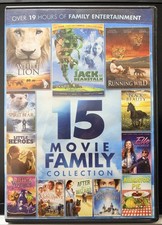 DVD - 15 Movie Family Collection Set