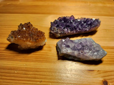 Citrin-Amethyst-Druse – warm goldbrauner Kristallcluster 