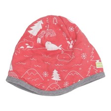 Loud + Proud, bonnet bonnet, taille : 98/104, coton bio, rouge/multicolore #KgM