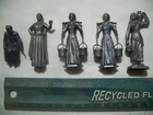 5 RARE MARX PRINCE VALIANT QUEEN WOMEN FEMALES 1/32 54MM 60MM PLASTIC PLAYSET