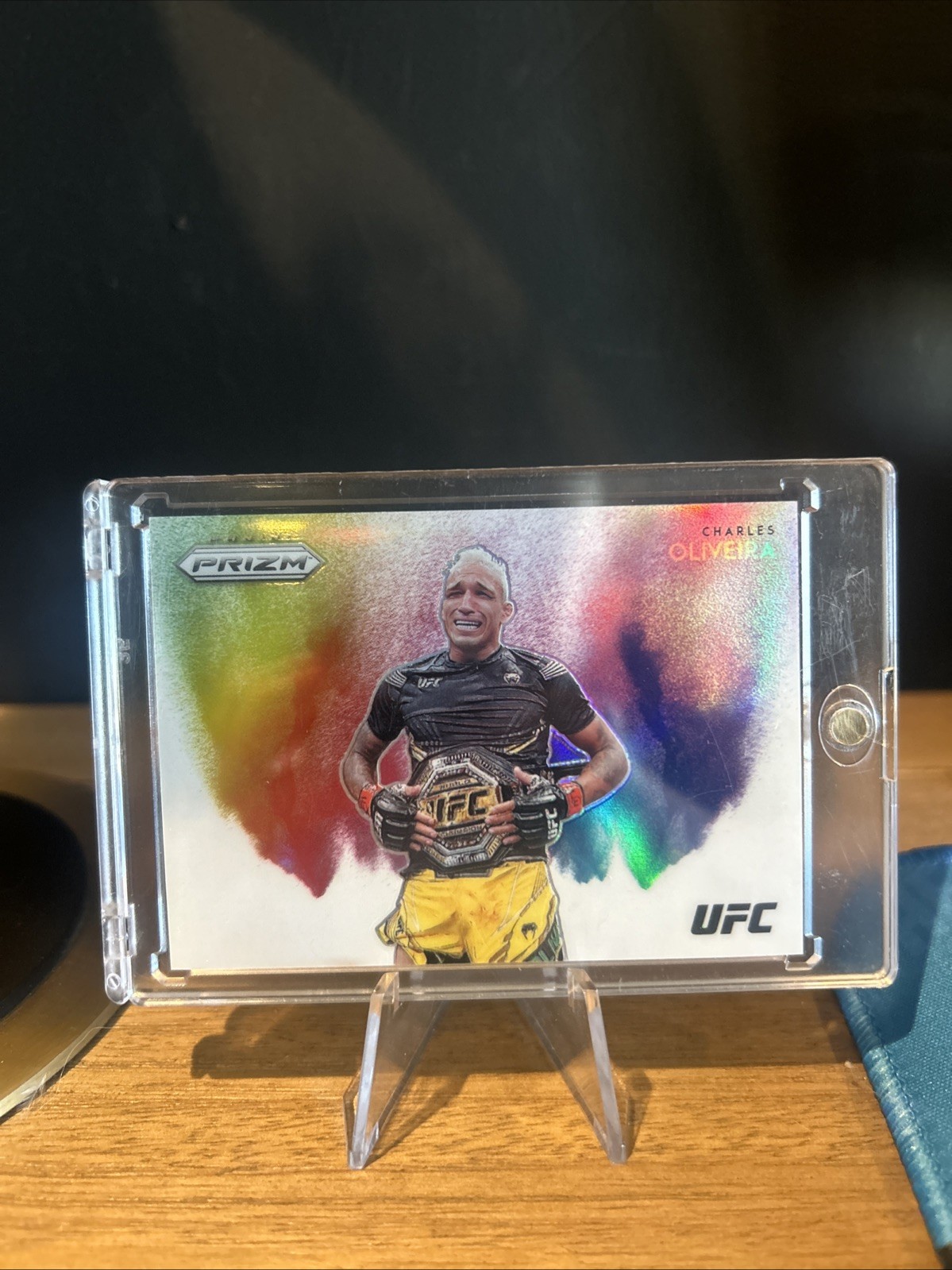 2022 Panini Prizm UFC - Color Blast Case Hit #1 Charles Oliveira (SSP) Clean!!!