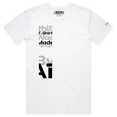 VOICEART Artificial Intelligence Made Funny Joke T-Shirt with Premium Graphic