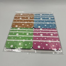 4 x Santoro Gorjuss Coasters - Bubbles 9x9cm New