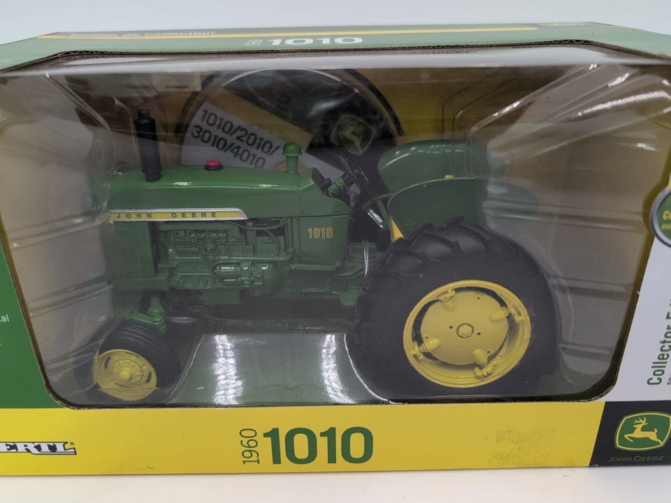 1/16 Ertl Farm Toy John Deere 1960 1010 Tractor Wide Front Tractor  - Image 3 of 4