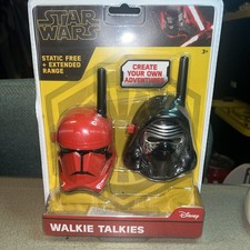 Star Wars Kylo Ren and First Order Trooper Walkie Talkies