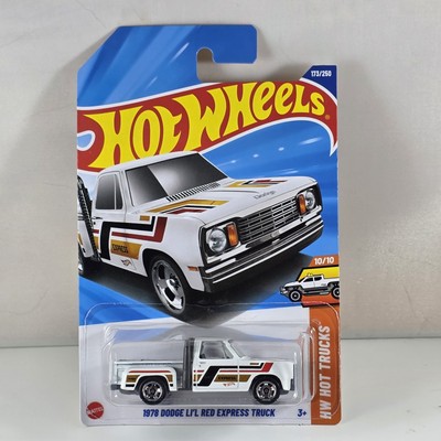 Hot Wheels 2025 '1978 Dodge Lil Red Express, White, #173/250, Case