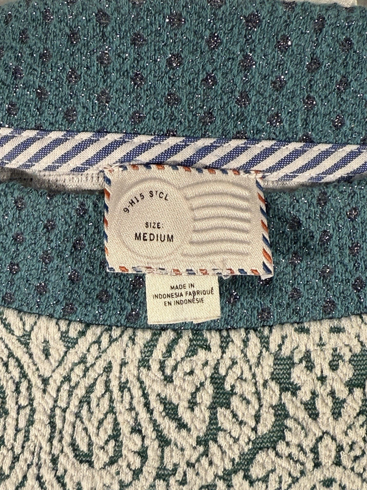 Anthropologie Postmark Latitudes Patchwork Pullov… - image 11