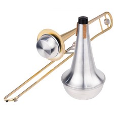Trombone Mute Aluminum Replaces Part Lightweight Sturdy Trombone Straight Mute