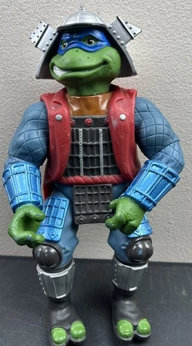 TMNT Ninja Turtles 1993 Samurai Leo Leonardo 12" Giant Figure Movie 3 Vintage