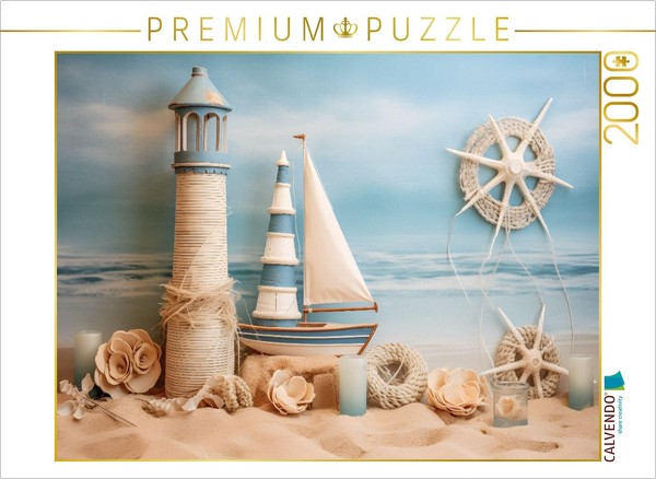 Calvendo Puzzle A Motif From The Calendar Sea Dreams | 2000 Pieces, Finished Siz-image