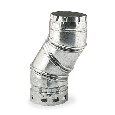 AMERI-VENT 5EAL Adjustable Gas Vent,5'' Dia. PK 5