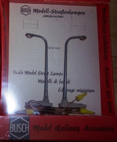 Farola Busch 4071 HO Model Railway Accessories Reflex System 14/16 voltios | Zustand: New