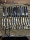 Waltz of Spring by Wallace Handle Sterling Silver Knife ￼ Set 12 pcs  9”