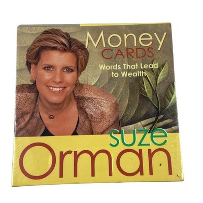 Suze Orman Money Cards Words That Lead To Wealth 