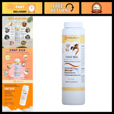 Silk Coat Powder for Dogs  Horses  Odor Relief, Itch Soothing, Rain Rot Care