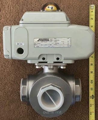 Assured Automation 2'' Electric Ball Valve w/ Actuator NL1.7KS3V9 H33DGXV4B 24VDC