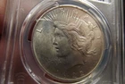 1922-P  Silver Peace Dollar   PCGS MS62 Nice luster