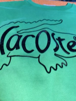lacoste sweatshirt grün unisex neu ohne Etikett Gr. S