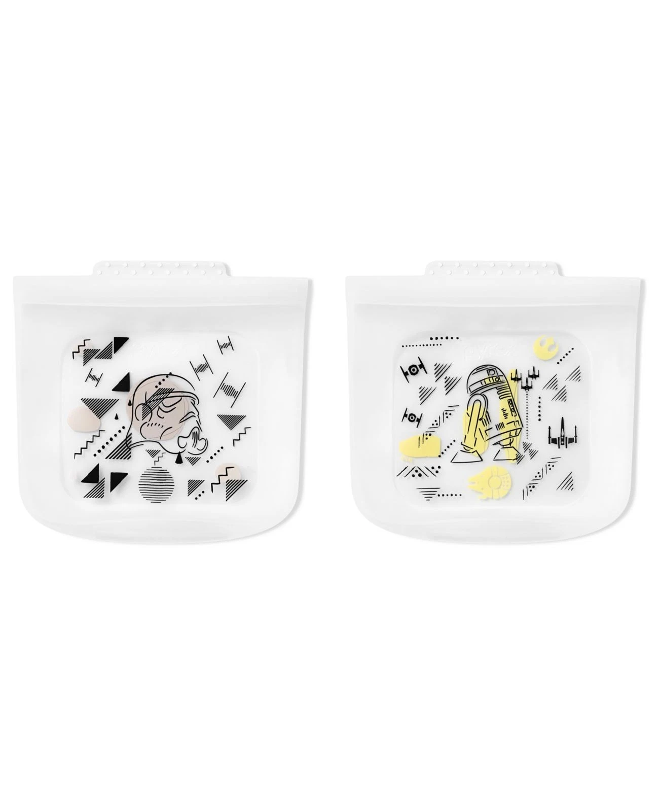 Pyrex® Star Wars Silicone Reusable Sandwich Bags, Set of 2