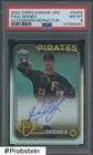 2024 Topps Chrome Update Refractor Paul Skenes RC Rookie AUTO 116/499 PSA 8
