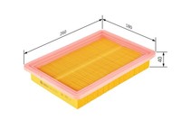 Bosch Luftfilter Fuer Hyundai 1457433073