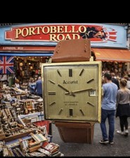 VINTAGE ACCURIST MEN WRISTWATCH SWISS MADE