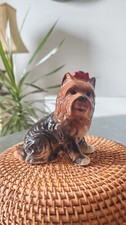 Leonardo Collection Yorkshire Terrier Dog Figurine Ceramic Vintage